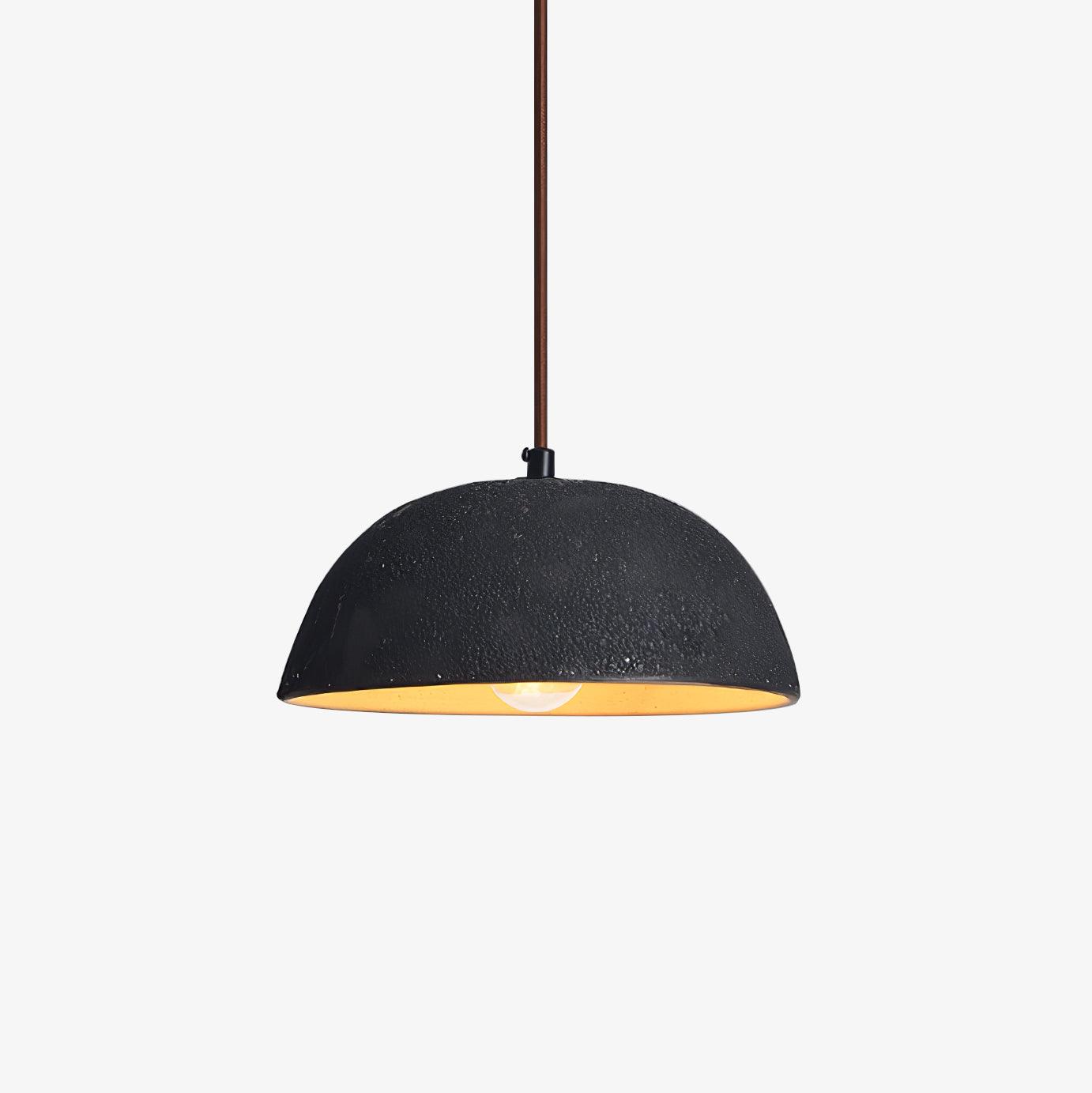 Dome Vintage Wood Pendant Lamp - Lamp Outdoor