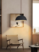 Dome Vintage Wood Pendant Lamp - Lamp Outdoor