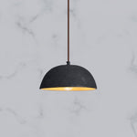 Dome Vintage Wood Pendant Lamp - Lamp Outdoor