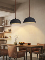 Dome Vintage Wood Pendant Lamp - Lamp Outdoor