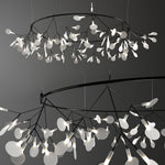 Black Big O Firefly LED Chandelier - Lamp Outdoor