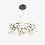 Black Big O Firefly LED Chandelier - Lamp Outdoor