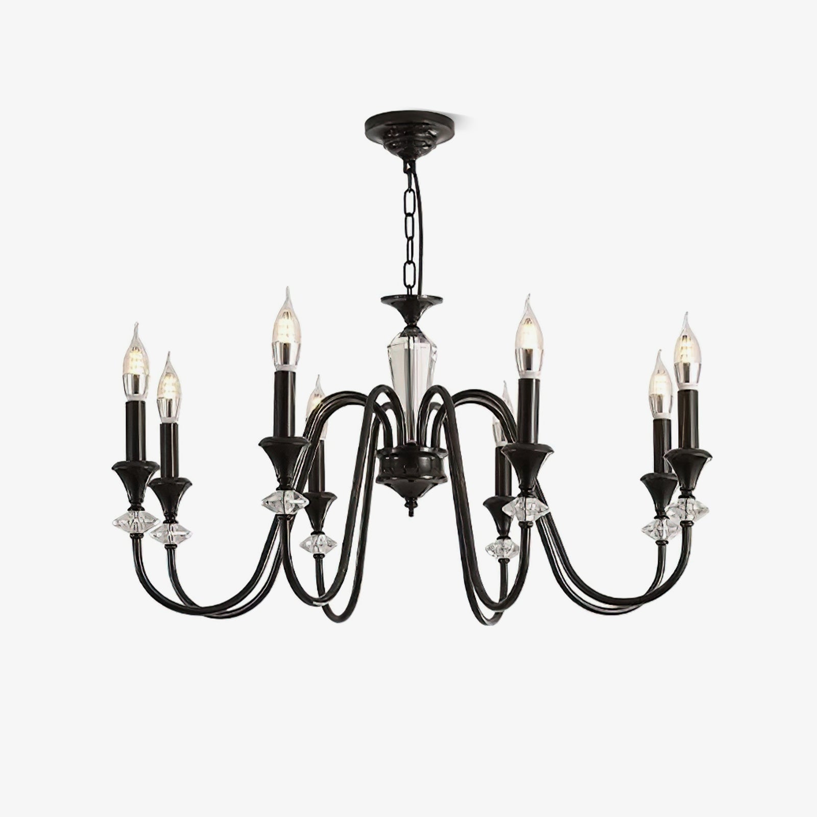 Noir Candelabra Chandelier - Lamp Outdoor