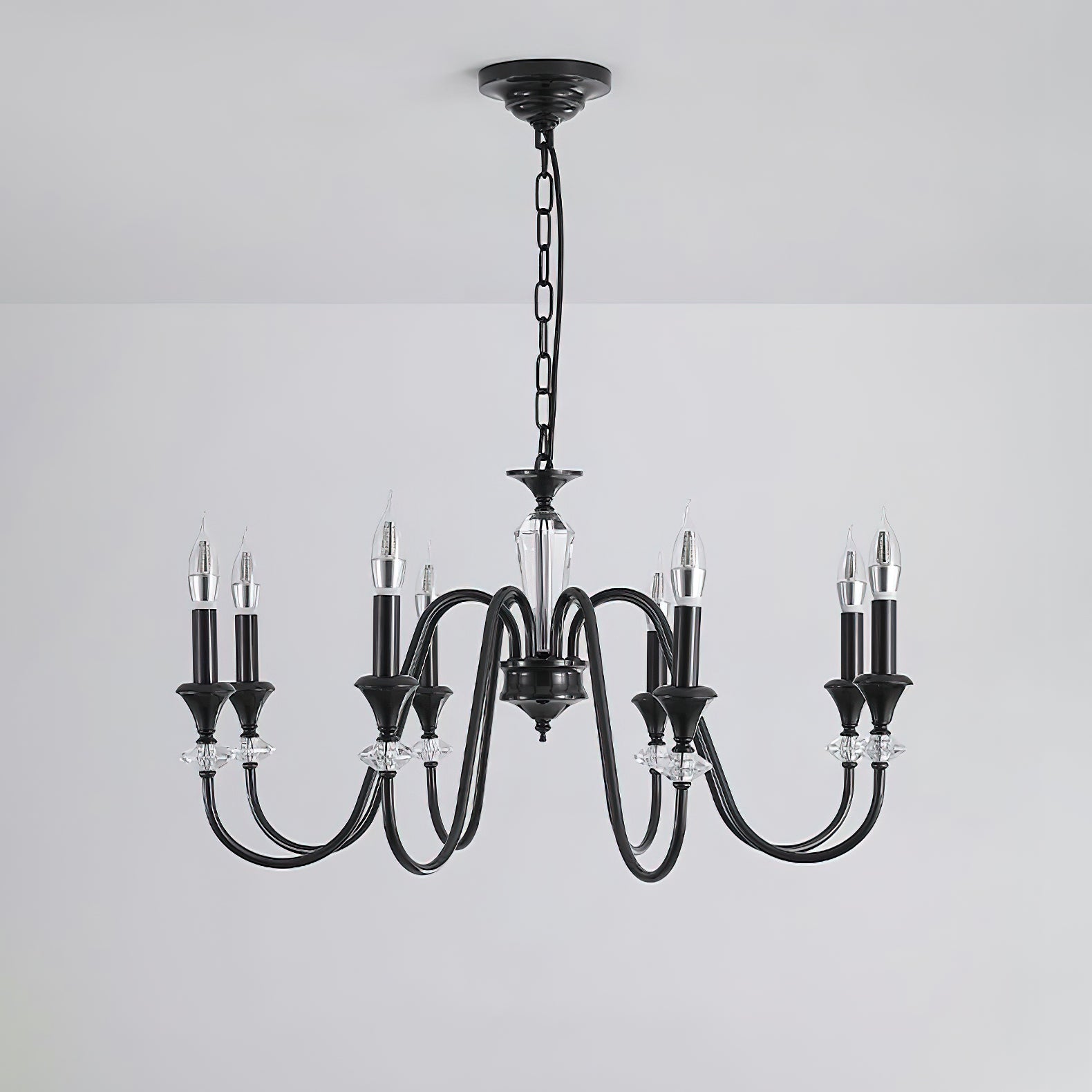 Noir Candelabra Chandelier - Lamp Outdoor
