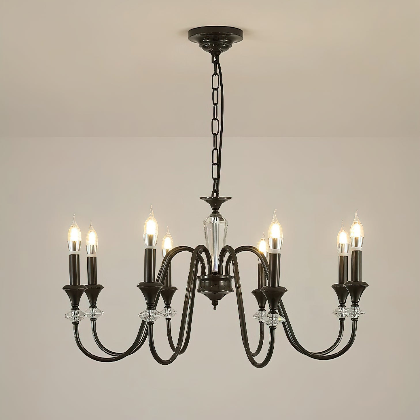 Noir Candelabra Chandelier - Lamp Outdoor