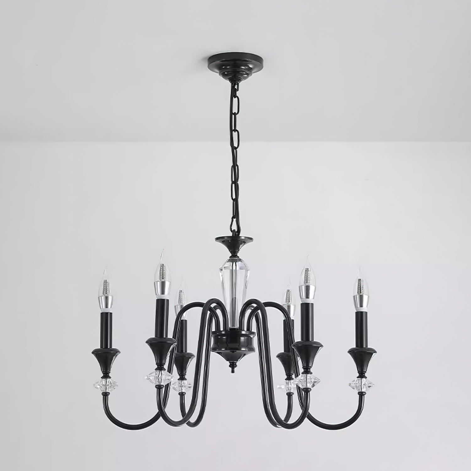 Noir Candelabra Chandelier - Lamp Outdoor