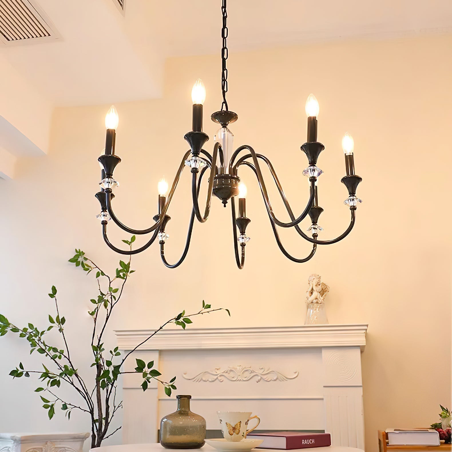 Noir Candelabra Chandelier - Lamp Outdoor