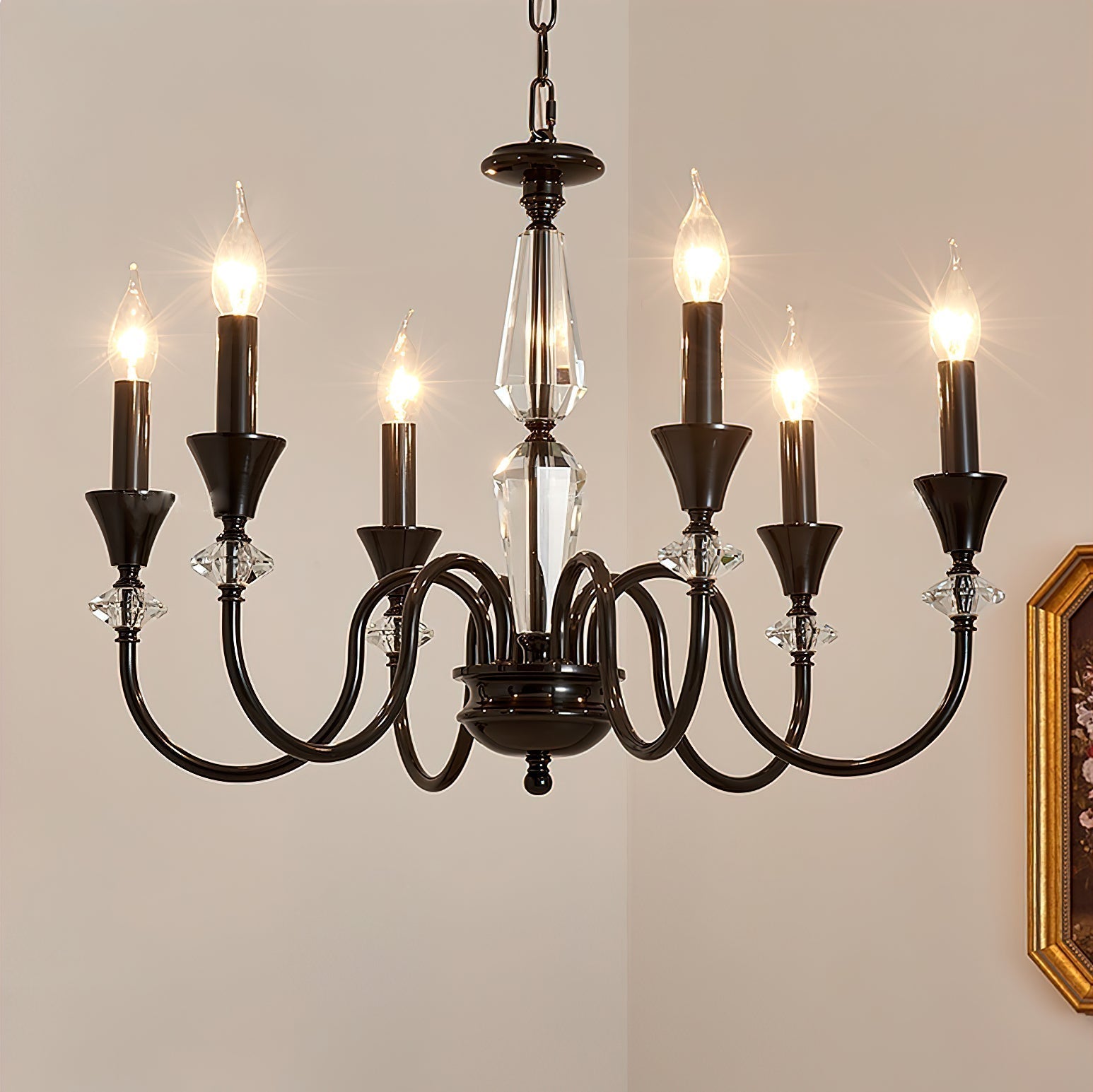 Noir Candelabra Chandelier - Lamp Outdoor