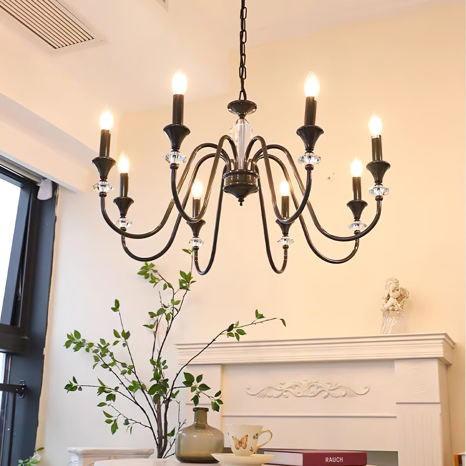 Noir Candelabra Chandelier - Lamp Outdoor