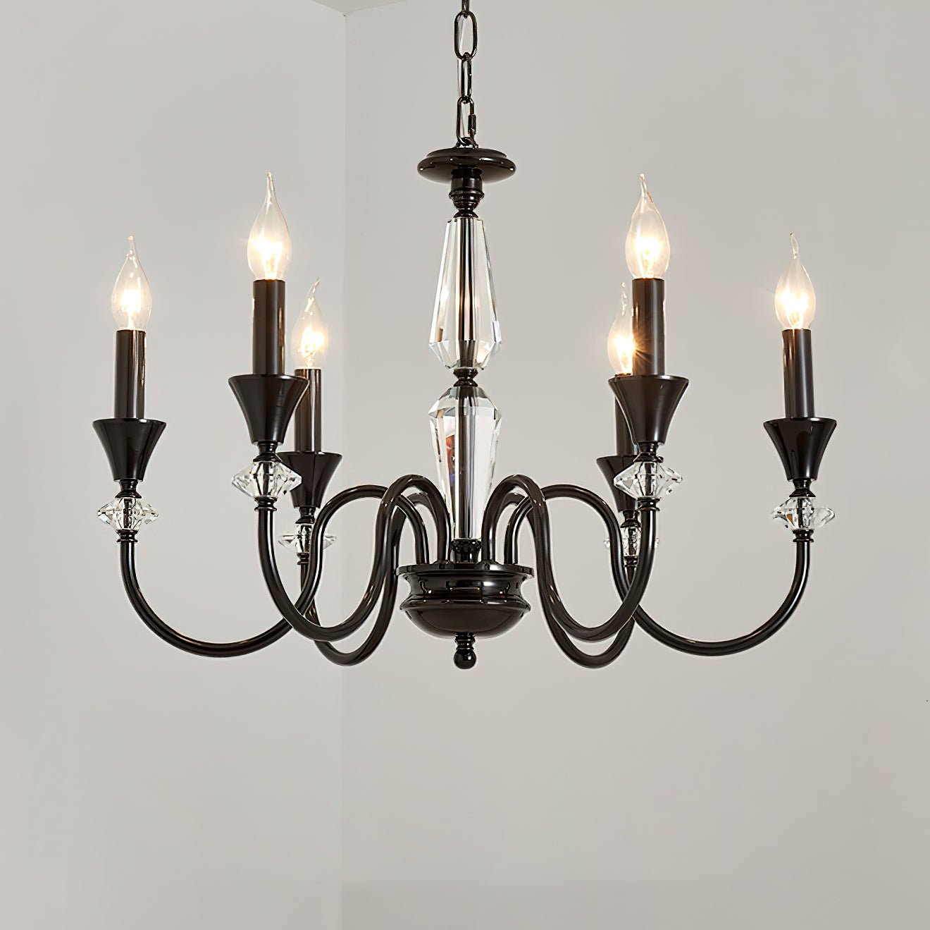 Noir Candelabra Chandelier - Lamp Outdoor
