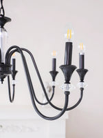 Noir Candelabra Chandelier - Lamp Outdoor