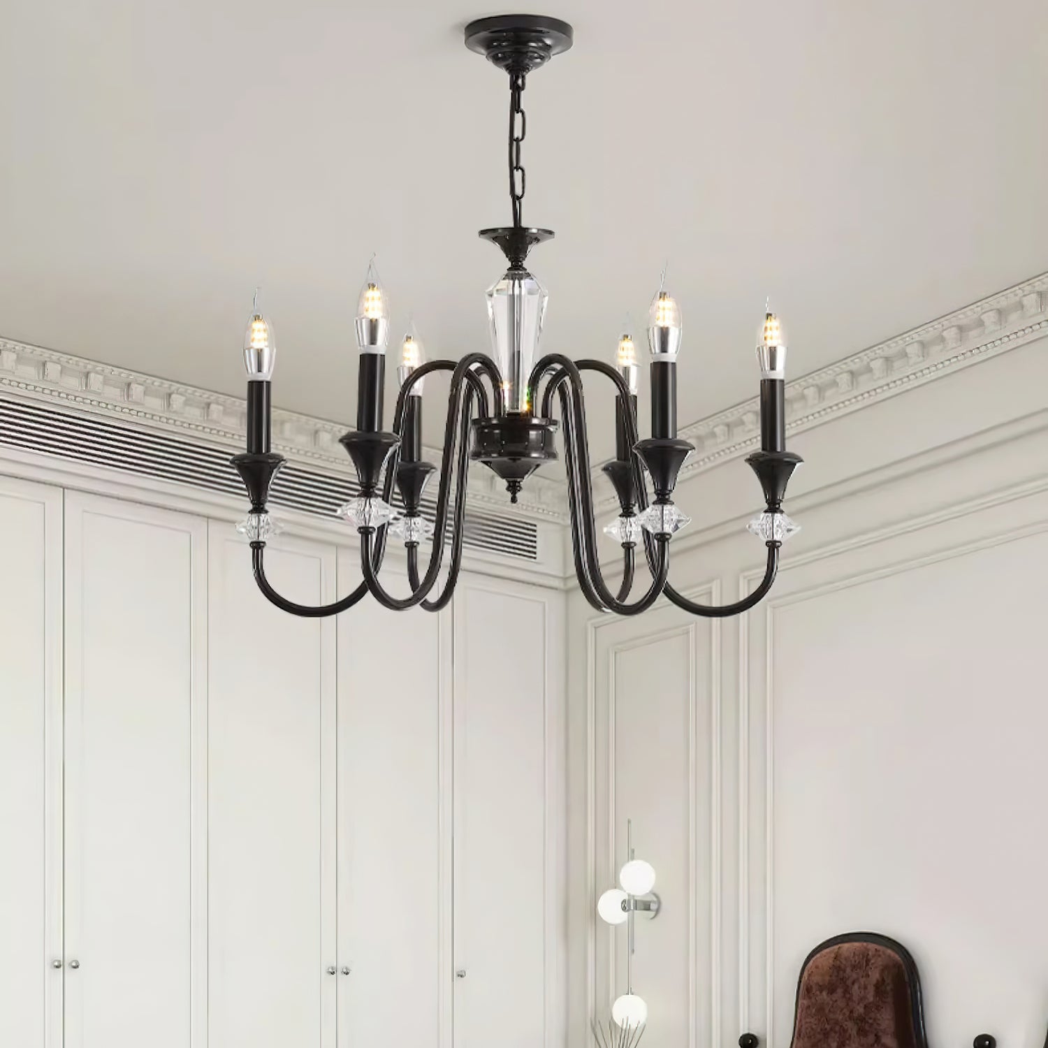 Noir Candelabra Chandelier - Lamp Outdoor