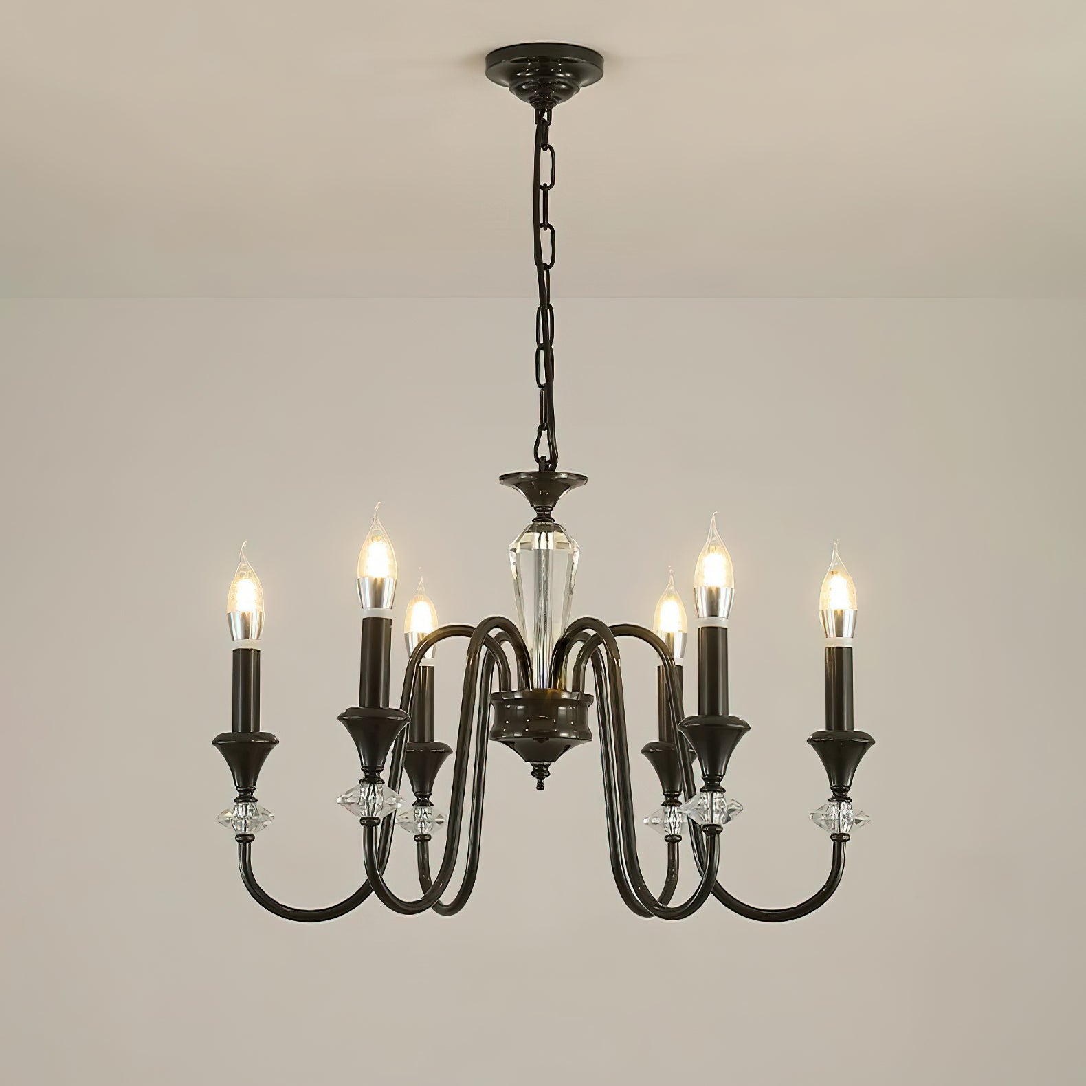 Noir Candelabra Chandelier - Lamp Outdoor