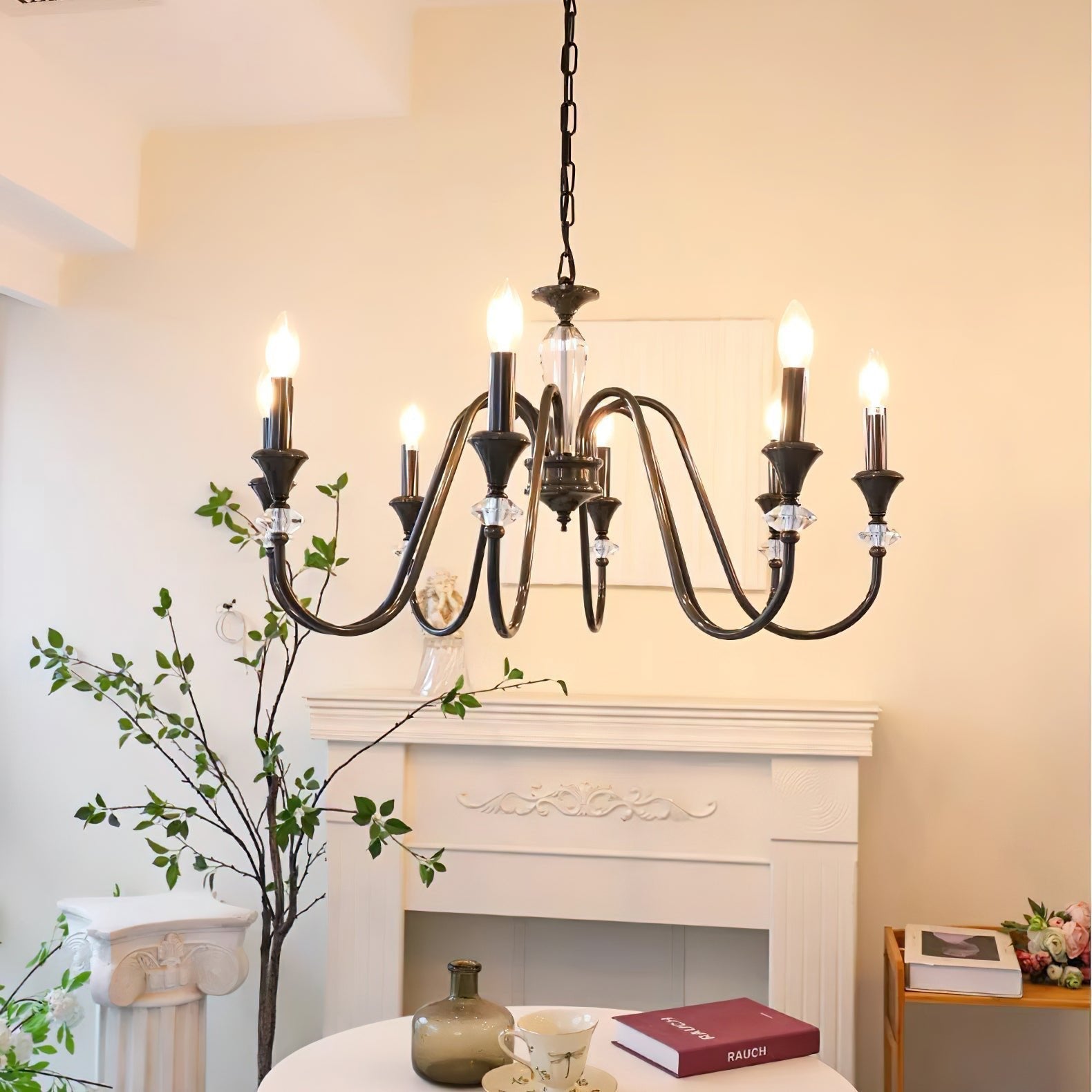 Noir Candelabra Chandelier - Lamp Outdoor