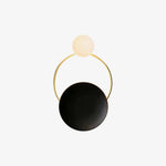 Black Circular Rings Wall Lamp - Lamp Outdoor
