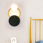 Black Circular Rings Wall Lamp - Lamp Outdoor