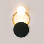Black Circular Rings Wall Lamp - Lamp Outdoor