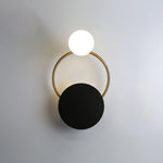 Black Circular Rings Wall Lamp - Lamp Outdoor