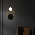 Black Circular Rings Wall Lamp - Lamp Outdoor