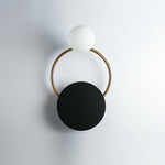 Black Circular Rings Wall Lamp - Lamp Outdoor