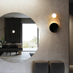 Black Circular Rings Wall Lamp - Lamp Outdoor