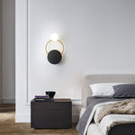 Black Circular Rings Wall Lamp - Lamp Outdoor