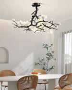 Black Copper Tree Chandelier - Lamp Outdoor