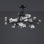 Black Copper Tree Chandelier - Lamp Outdoor