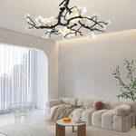 Black Copper Tree Chandelier - Lamp Outdoor