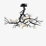 Black Copper Tree Chandelier - Lamp Outdoor