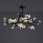 Black Copper Tree Chandelier - Lamp Outdoor