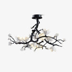 Black Copper Tree Chandelier - Lamp Outdoor