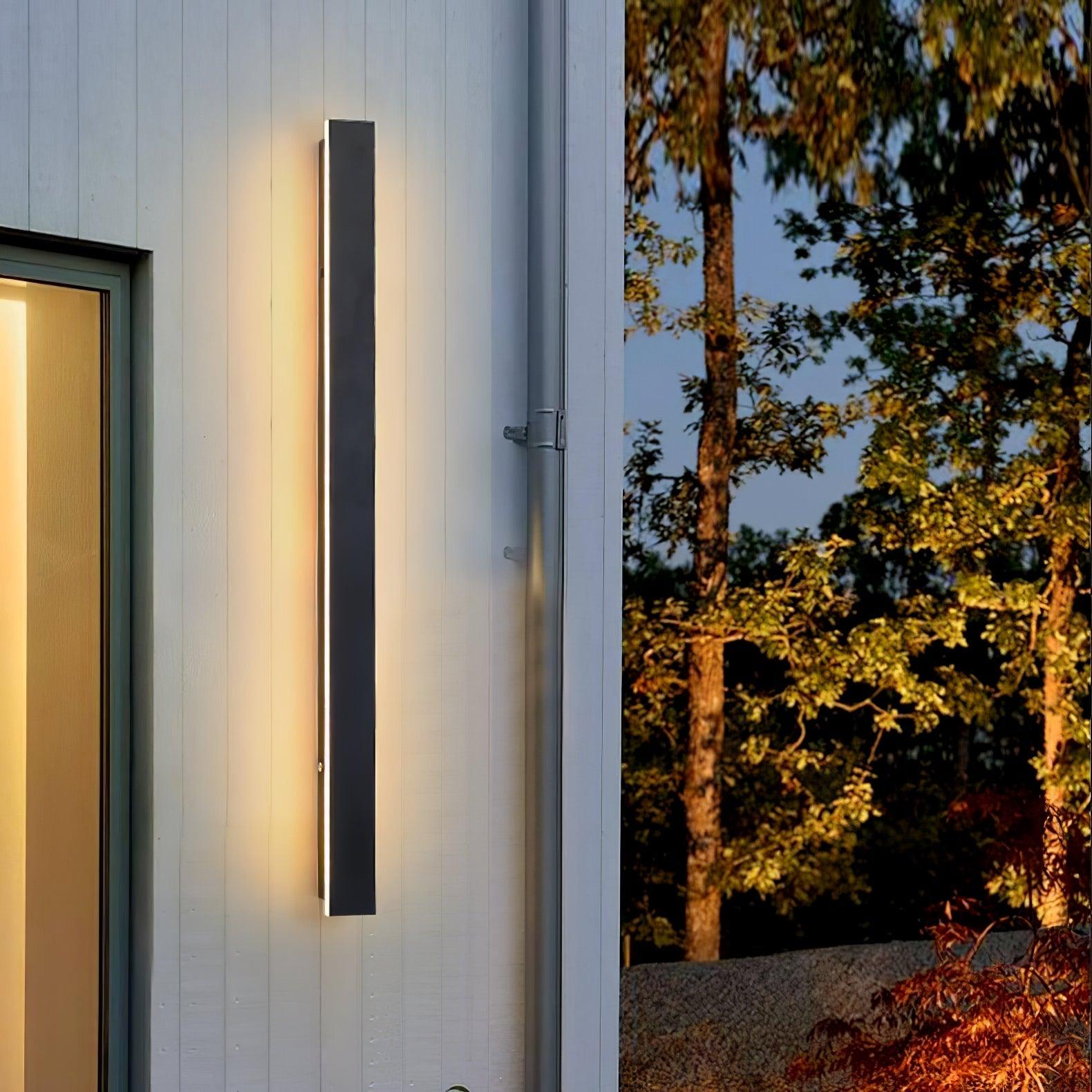 Long Strip Solar Outdoor Sconce - Lamp Outdoor