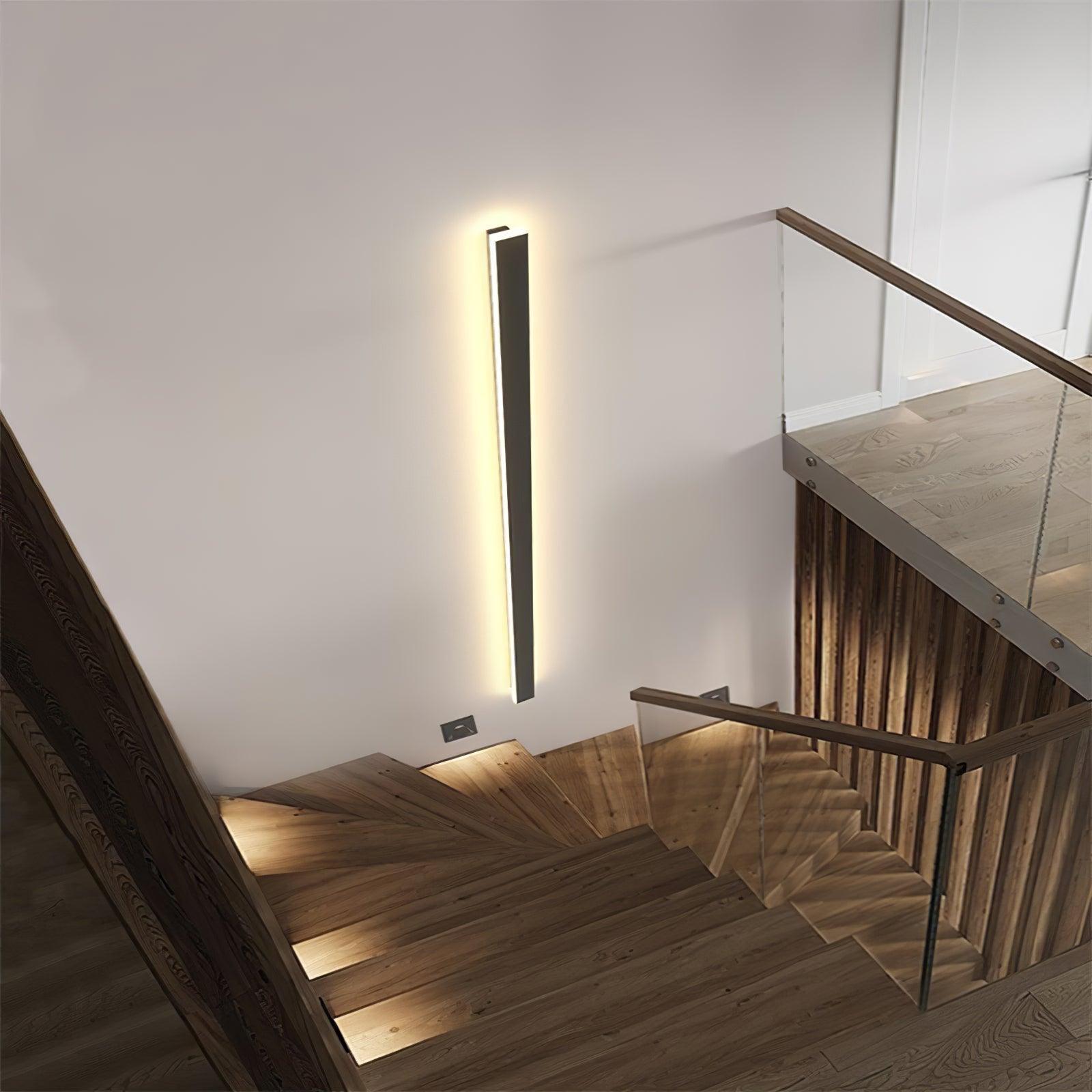 Long Strip Solar Outdoor Sconce - Lamp Outdoor