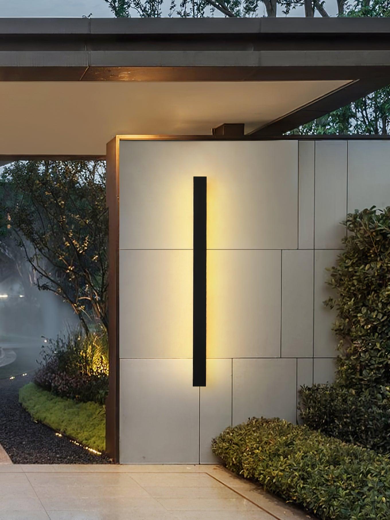 Long Strip Solar Outdoor Sconce - Lamp Outdoor