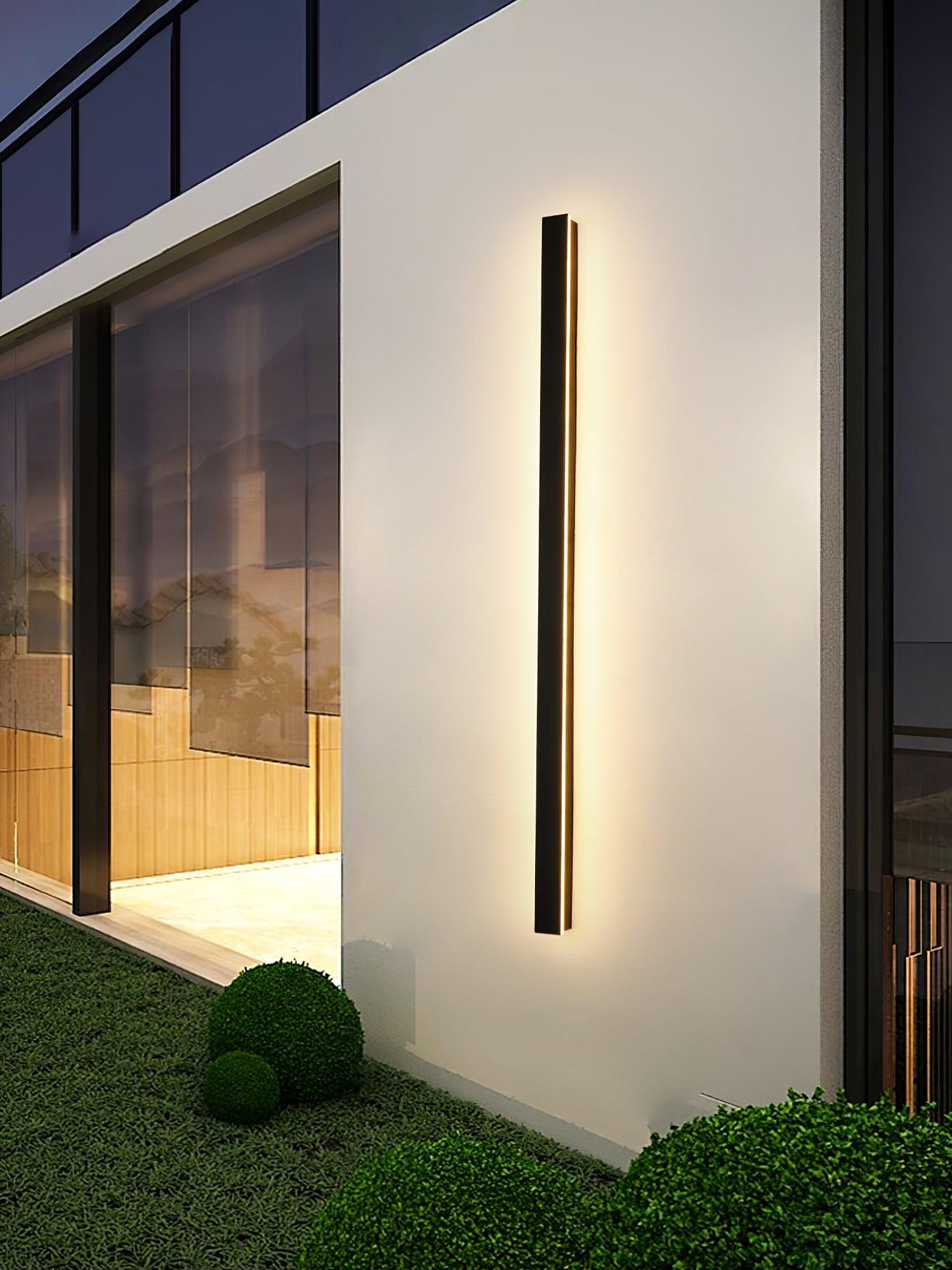 Long Strip Solar Outdoor Sconce - Lamp Outdoor