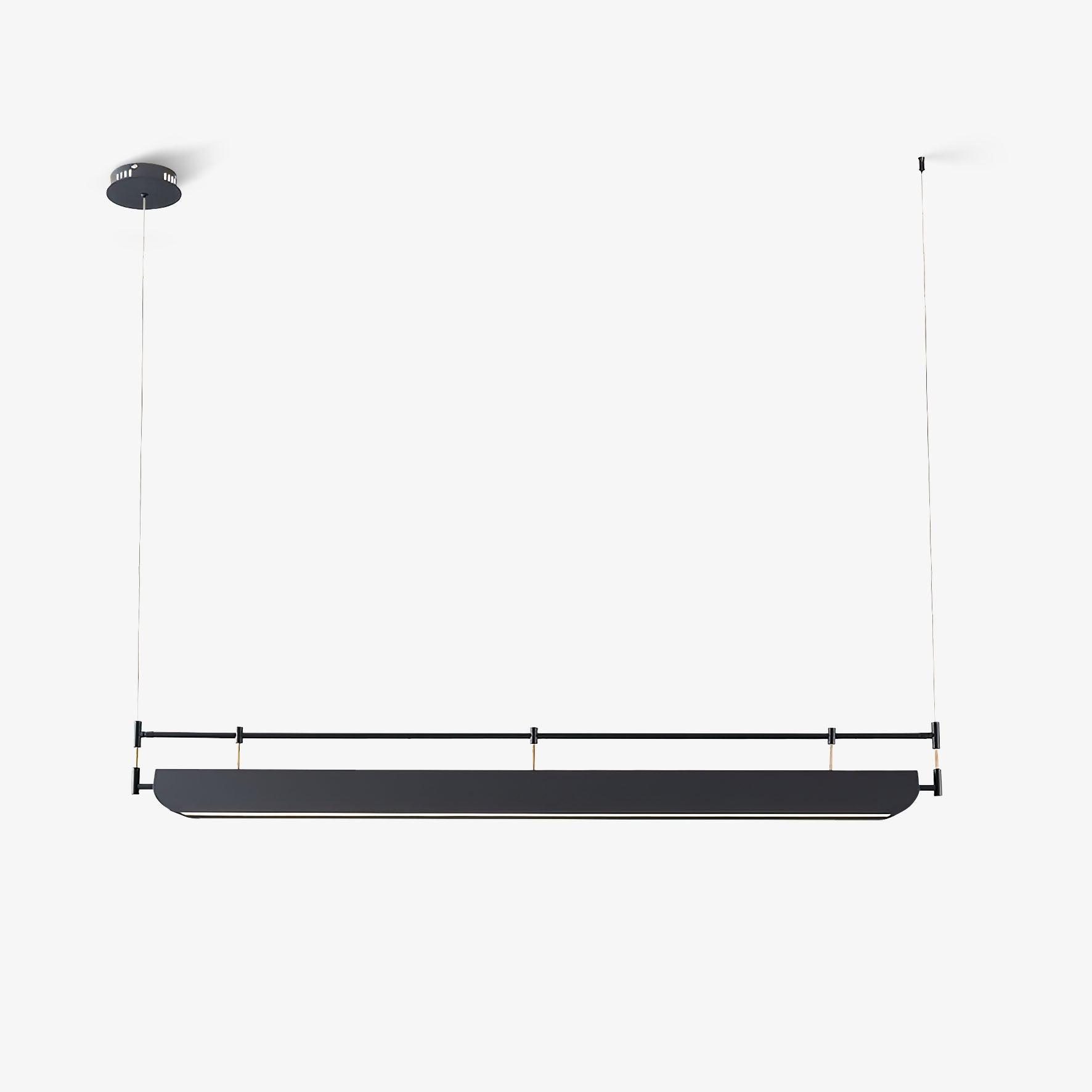 Black Roof LED Chandelier - Lamp Outdoor