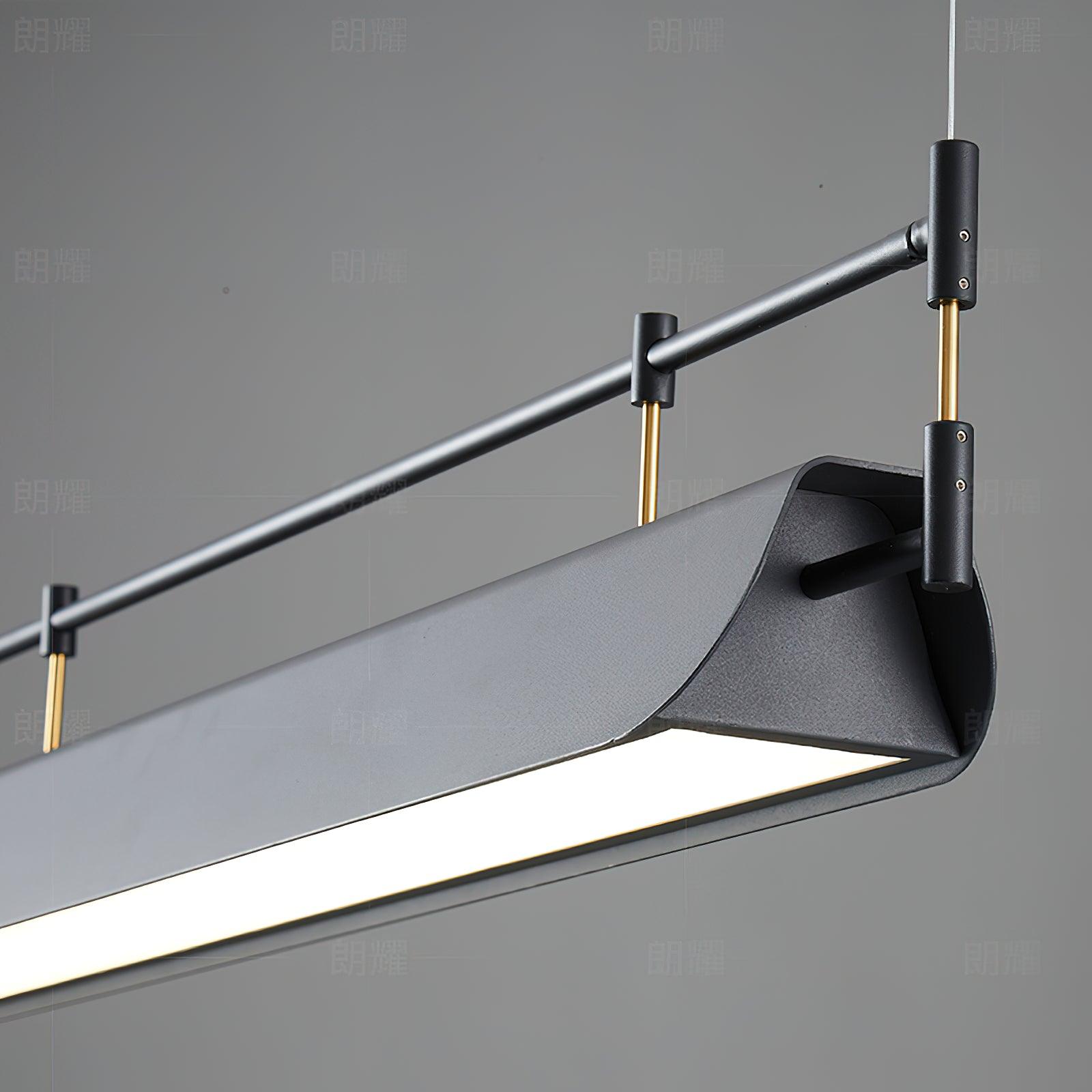 Black Roof LED Chandelier - Lamp Outdoor