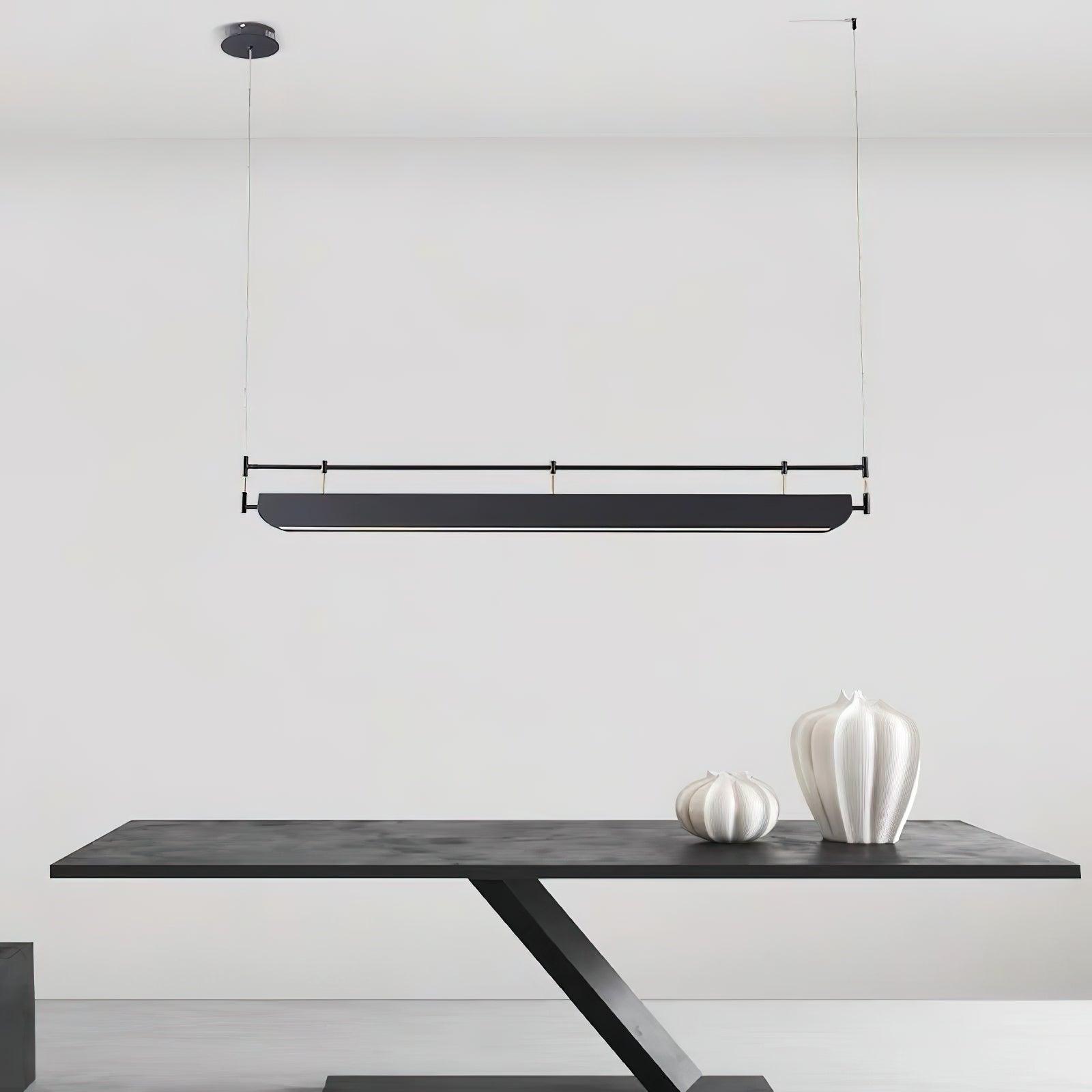 Black Roof LED Chandelier - Lamp Outdoor