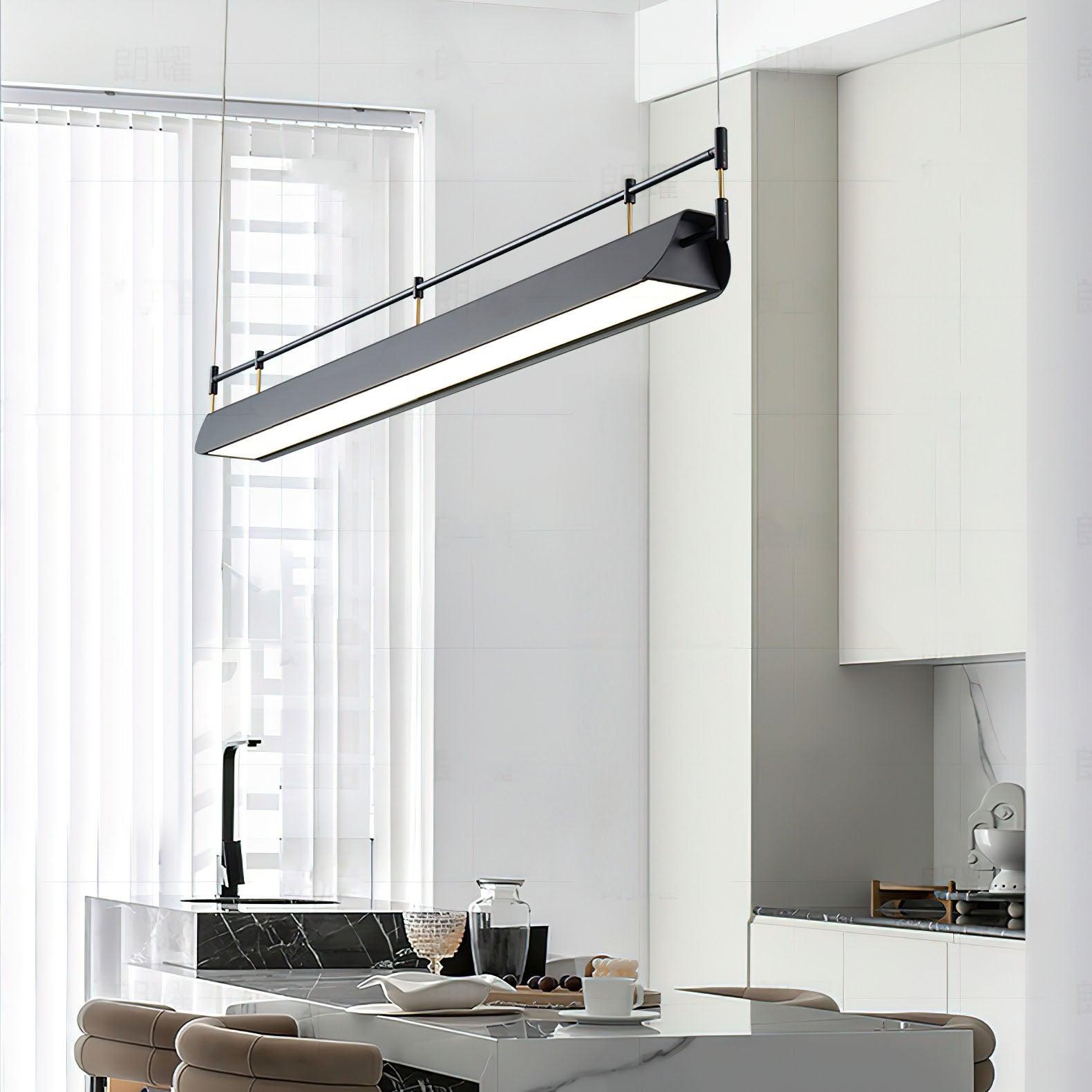 Black Roof LED Chandelier - Lamp Outdoor