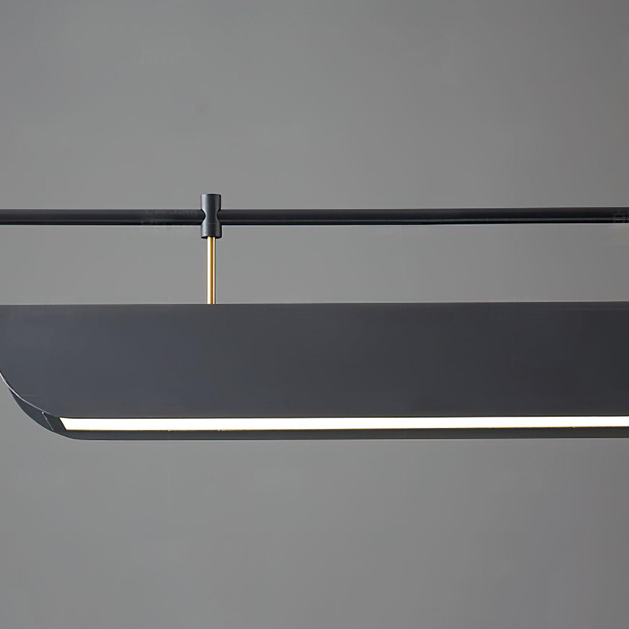 Black Roof LED Chandelier - Lamp Outdoor