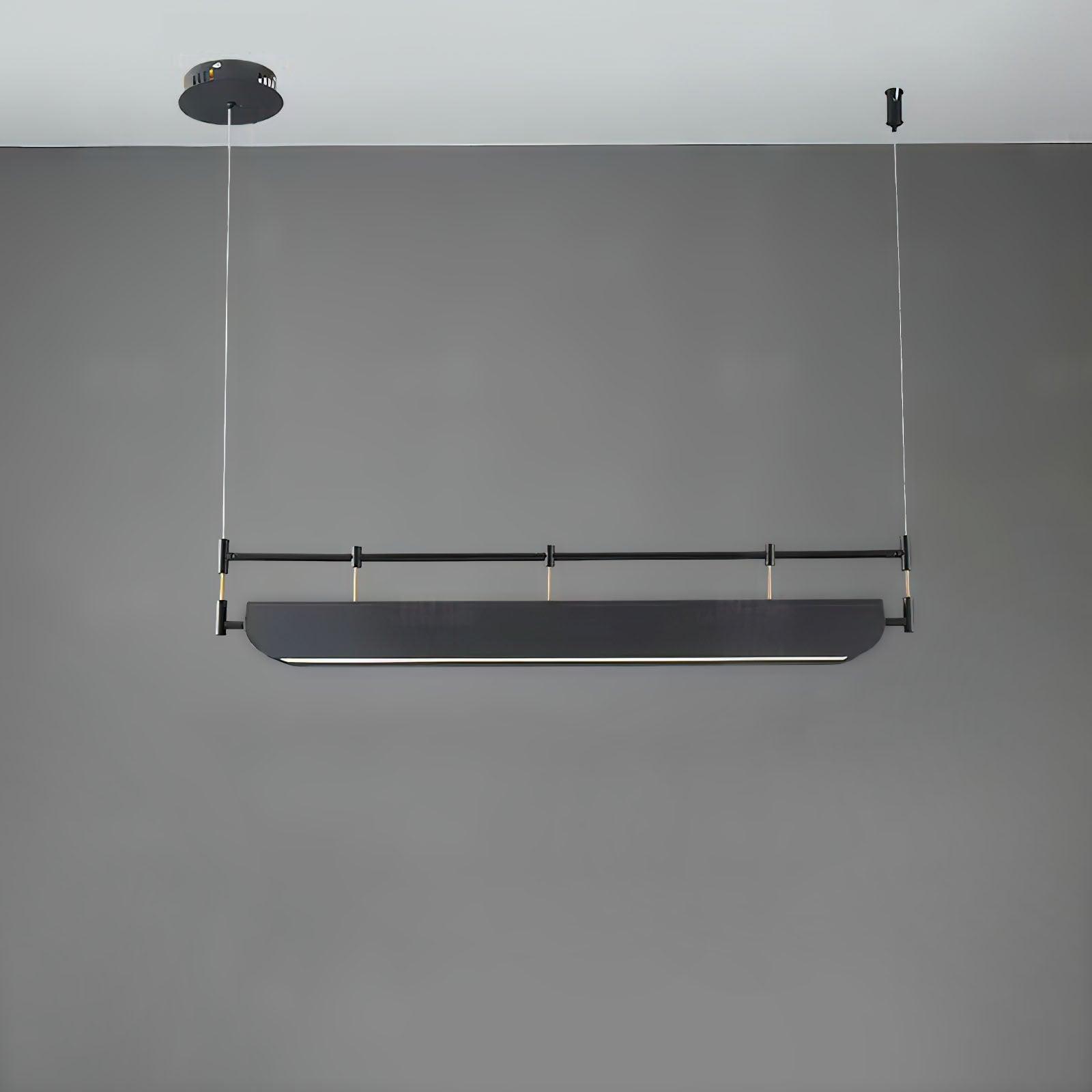 Black Roof LED Chandelier - Lamp Outdoor
