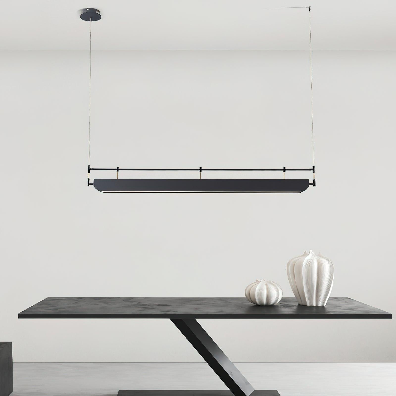 Black Roof LED Chandelier - Lamp Outdoor