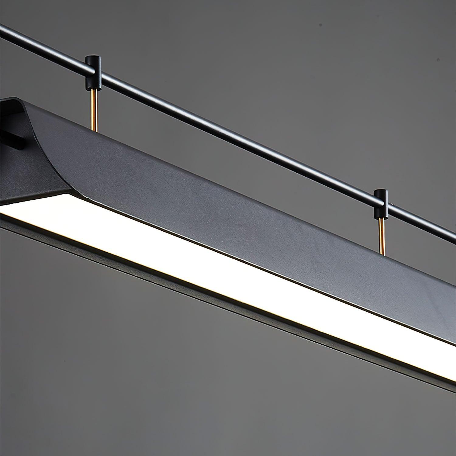 Black Roof LED Chandelier - Lamp Outdoor