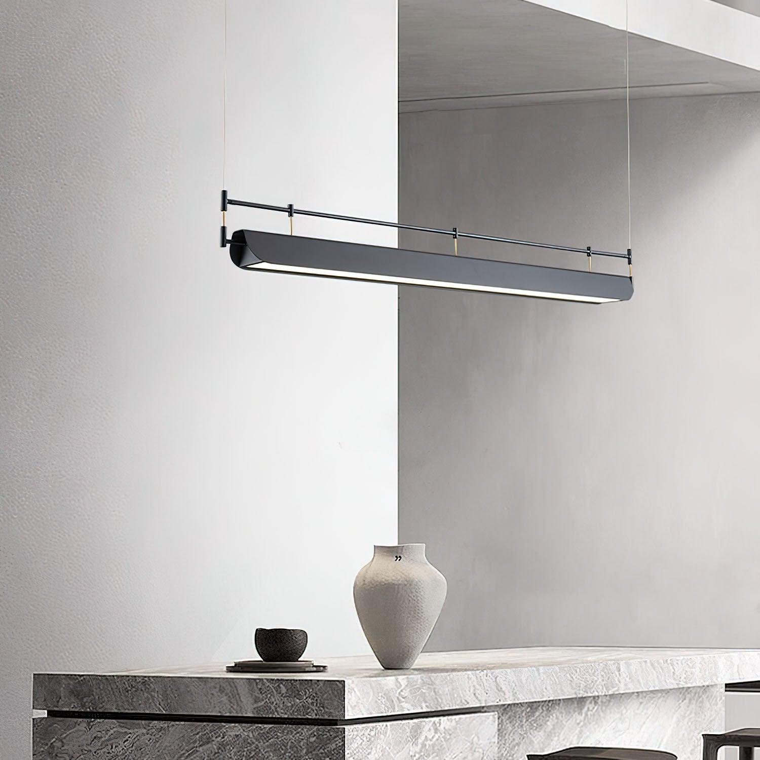 Black Roof LED Chandelier - Lamp Outdoor