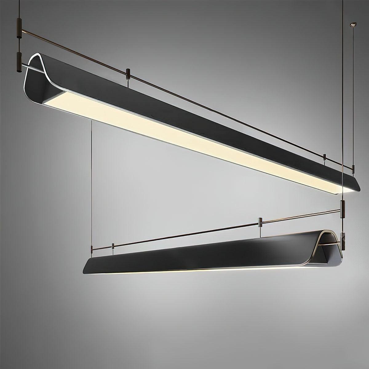Black Roof LED Chandelier - Lamp Outdoor