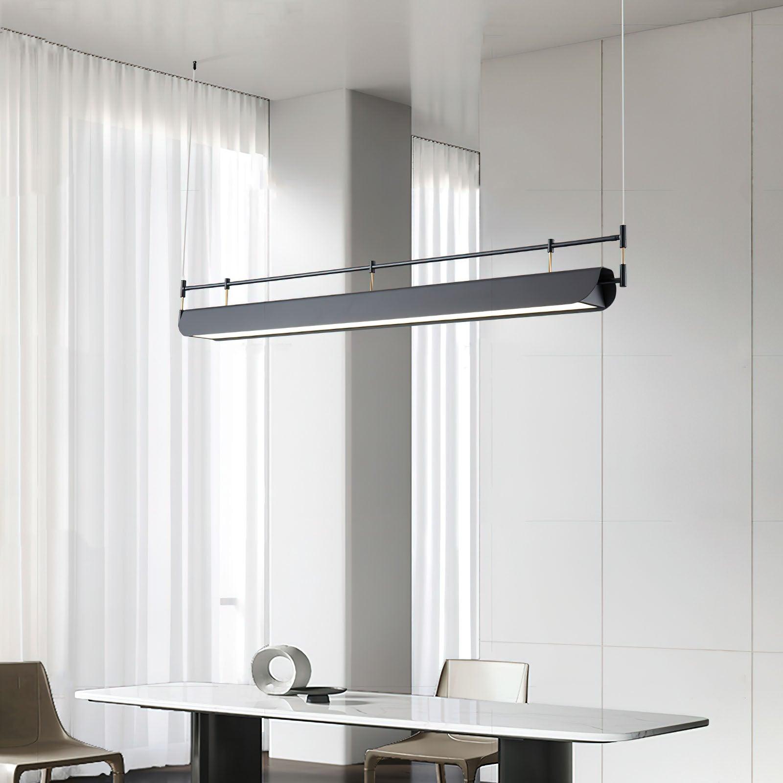Black Roof LED Chandelier - Lamp Outdoor
