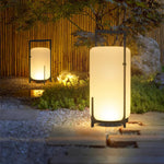 Black Twilight Lantern Table Lamp - Lamp Outdoor