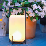 Black Twilight Lantern Table Lamp - Lamp Outdoor