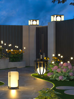 Black Twilight Lantern Table Lamp - Lamp Outdoor